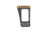 ADESIVO DE AVISO DO INTERRUPTOR - BOBCAT - 7168114
